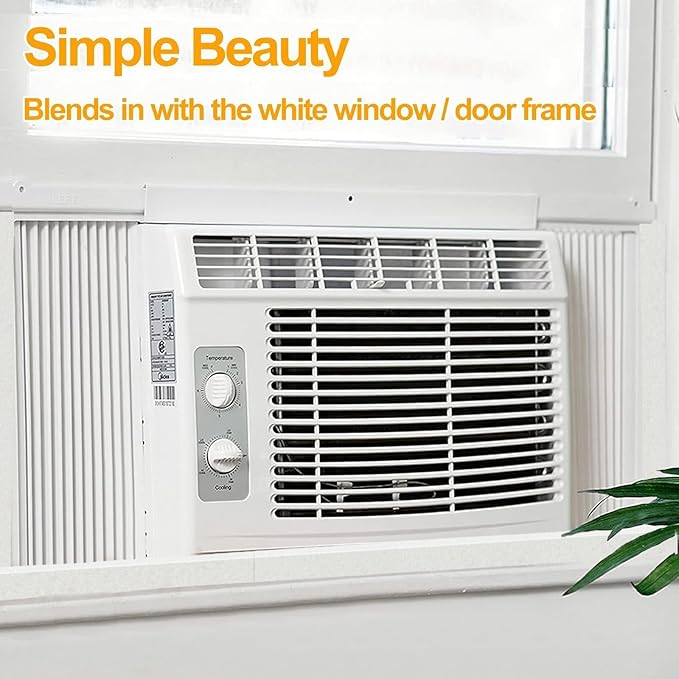 High Density Foam Tape Air Conditioner Window Seal, 1x1 Inch Thick Foam Stripe - Image 4