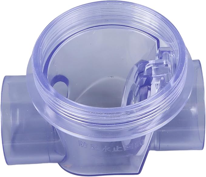WALFRONT Check Valve Non Return Valve PVC Inline One Way Toilet Backwater - Image 7