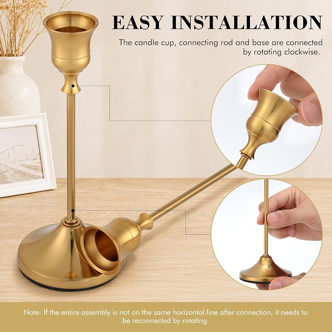 Candlestick Holders Candle Holder Candle Sticks Holder Holder Gothic Taper - Image 3