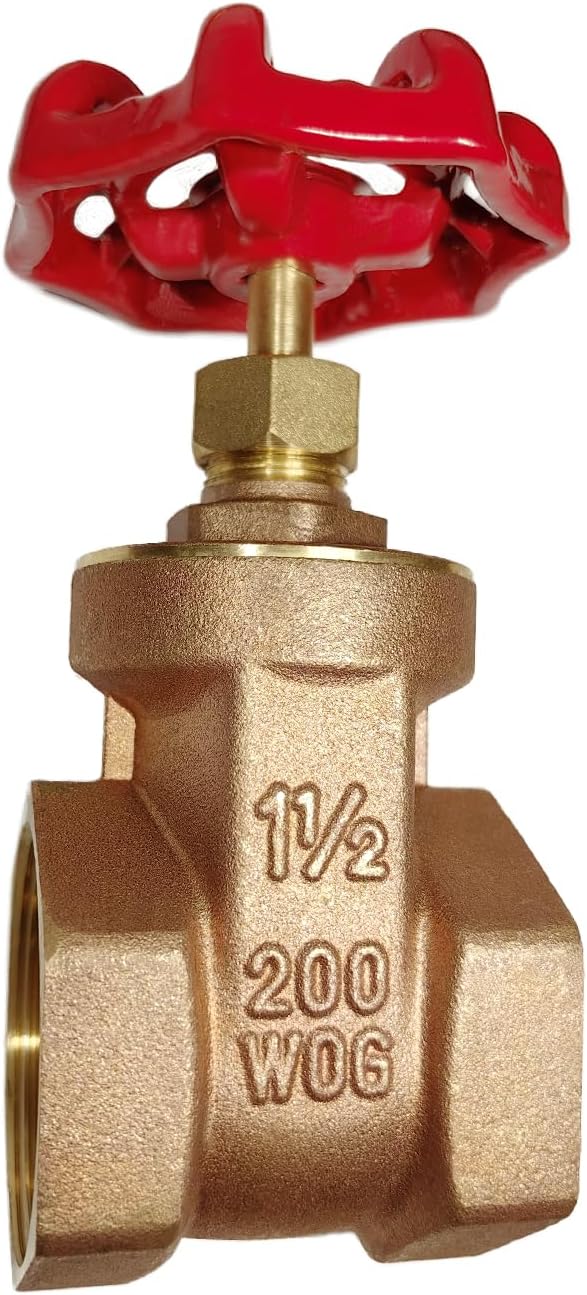 NPT1-1/2” Brass Gate Valve DN40 | Rotary Globe Valve by Unknown