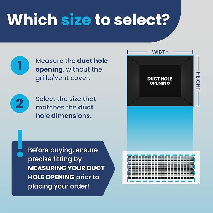 16x6 Duct Hole Adjustable Vent Cover - Image 3