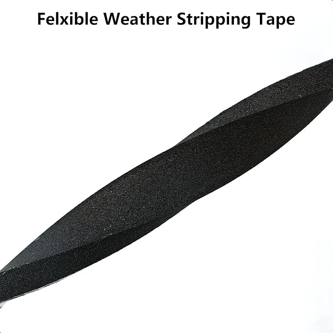 Topiverse Weather Stripping, Door Seal Strip, 1 in x 1/4 in x 13 Ft | Strong - Image 4