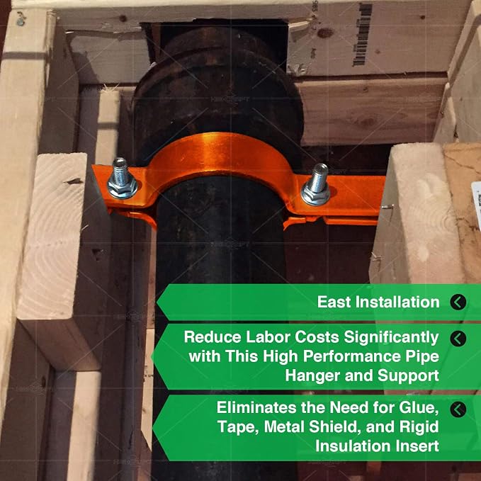 Highcraft DMST-FD06 Riser Clamp Vertical Pipe Hanger, - Image 5