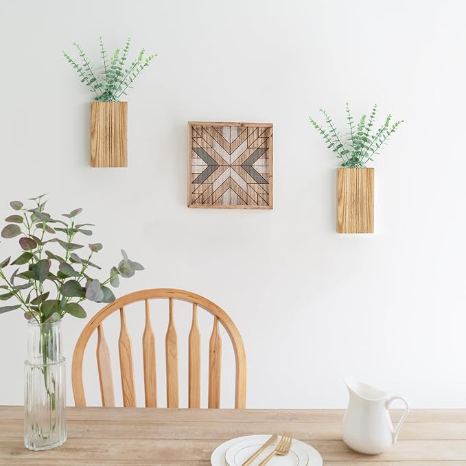 Dahey 2 Pack Wall Planter Vase - Image 5