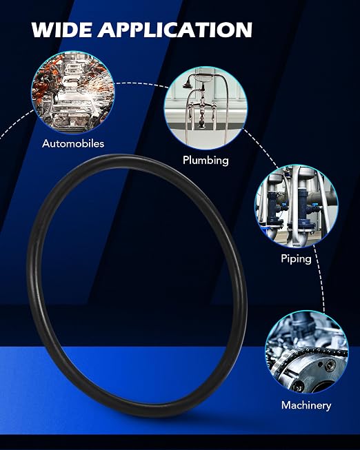 OMT 826pc Universal O Ring Assortment Kit, Nitrile Rubber in 32 Sizes | SAE & - Image 5