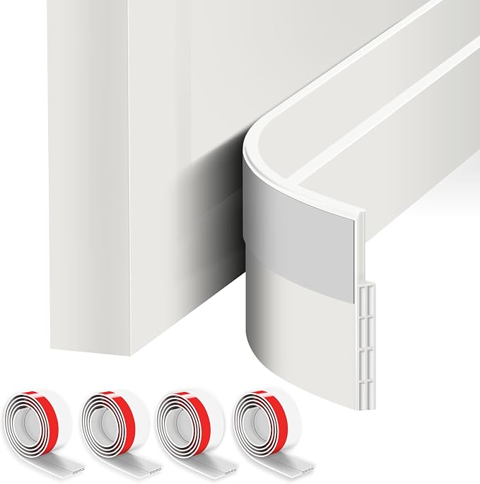 Sightor Door Draft Stopper, 4 Pack Under the Door Draft Blocker | Under Door by Sightor