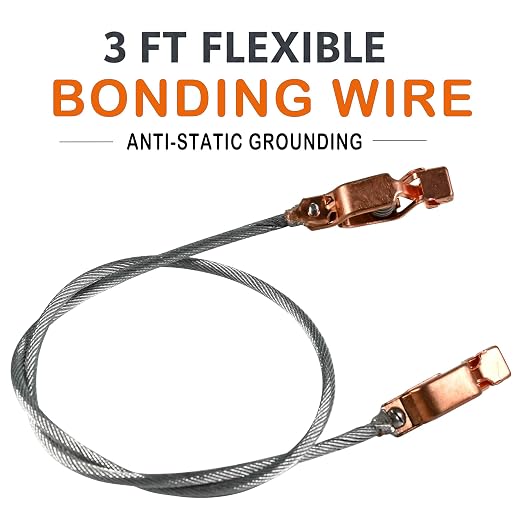 3Ft/90cm Long Flexible Bonding and Grounding Wire - Image 2