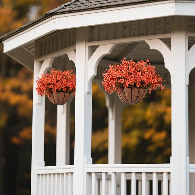 Hananona 24 Pcs Artficial Outdoor Flowers - Image 5