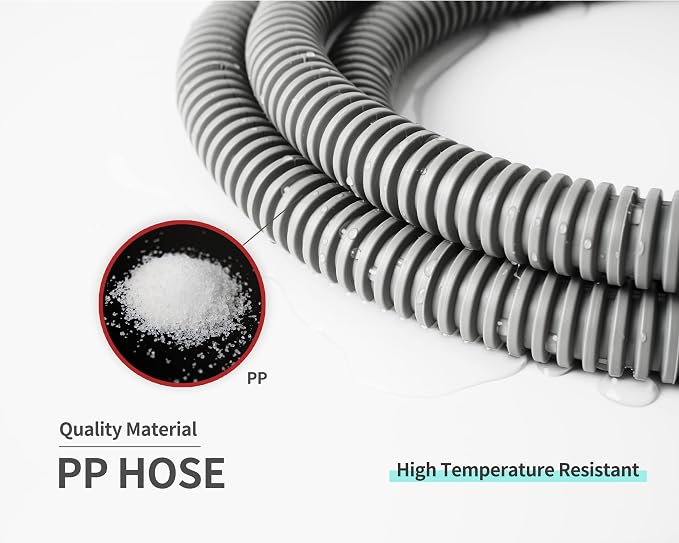 MyLifeUNIT Universal Dishwasher Drain Hose, 6.7 Ft Dishwasher Discharge Hose - Image 6