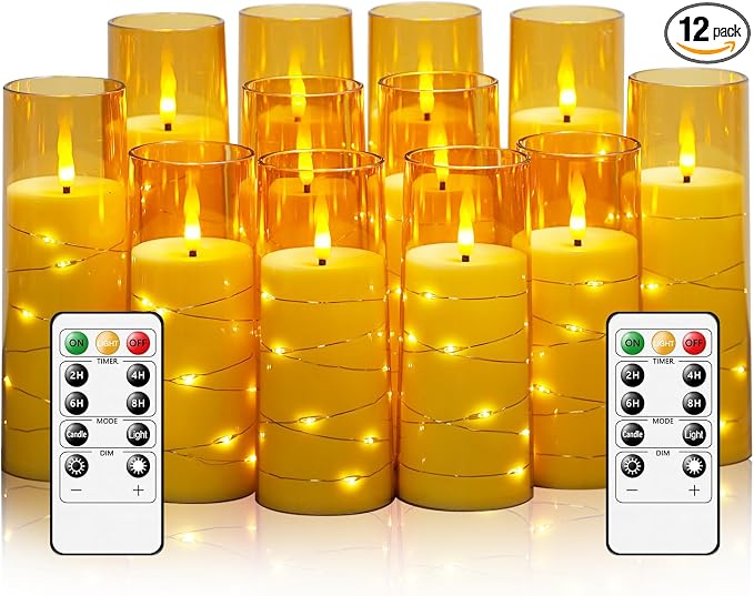 Sasigeiaa Flameless Candles by sasigeiaa