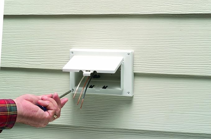 Arlington DBHR131W-1 Low Profile IN BOX Electrical Box - Image 4