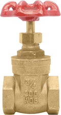 3/4" Brass Gate Valve by DirectMaterial