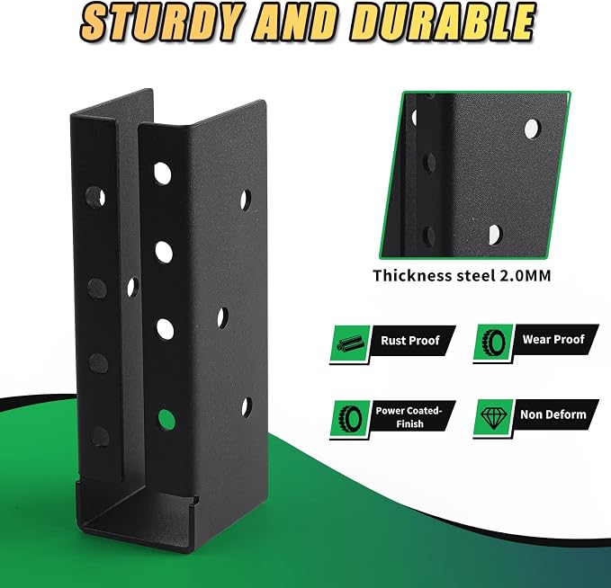 16 Pcs of 2"x6" Concealed Joist Hangers - Image 3