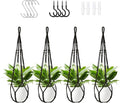 LEWESU Macrame Plant Hanger Indoor Set of 4 by Unknown