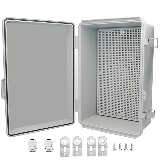 Waterproof Junction Box, ABS Plastic Electrical Box by LuSumtly