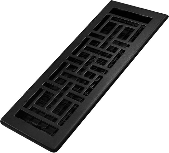 Decor Grates Metal Oriental Decorative Air Vent Cover 4x12 Floor Register – by DecorGrates