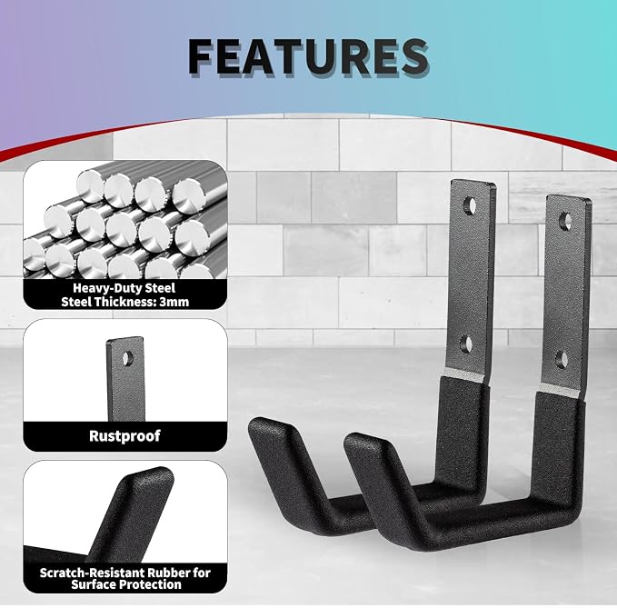 Heavy Duty Steel Hooks - Image 3