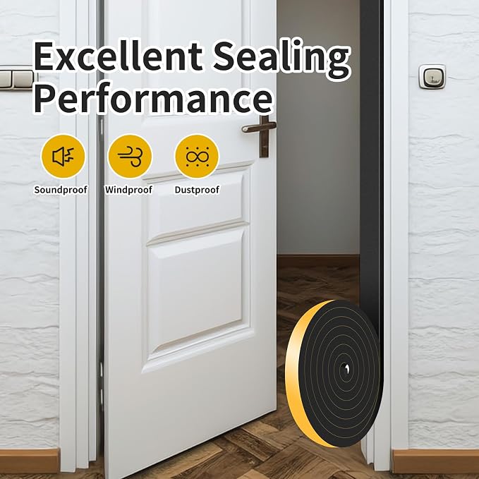 Weather Stripping Door Seal, Weather Stripping, Soundproof, Cold Insulation - Image 6