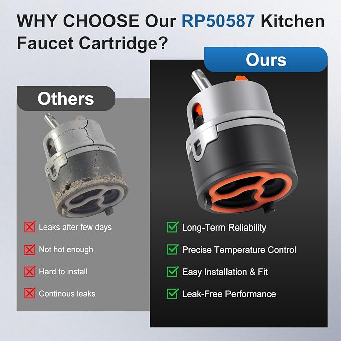 RP50587 Delta Faucet Cartridge Replacement - Image 6