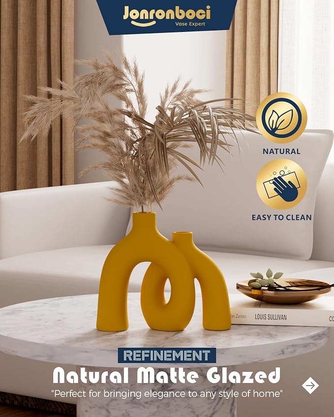 Hug Donut Decorative Vase Set - Image 4