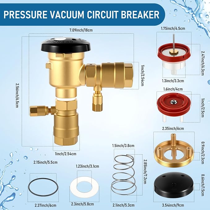 1 Inch 720A Pressure Vacuum Breaker Assembly - Image 2