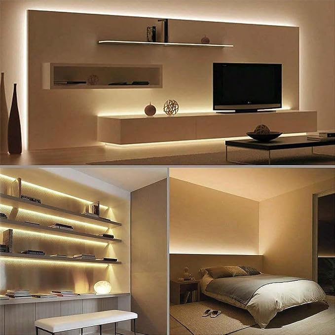 ZSLAIFU A 5V USB LED Light Strip, COB LED Strip Lights, Warm 5V LED Lights - Image 2