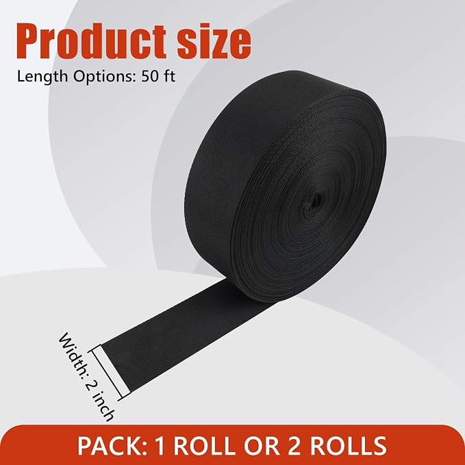 HVAC Duct Strap, Tight-Weave Nylon Duct Support Webbing, Heavy Duty Duct - Image 2