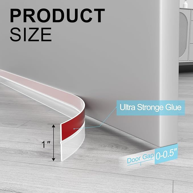 Elvone Weather Stripping Door Seal - Image 2