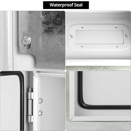 QWORK Steel Enclosure, Waterproof - Image 5