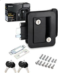 Engineering Plastic Camper Door Lock, RV Door Lock Replacement, Fit 3.65" x by TrampgiK