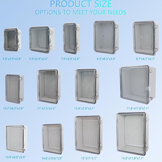 IP67 Waterproof Junction Box, ABS Plastic Electrical Enclosure - Image 6