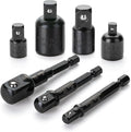 Bates- Impact Extension and Socket Adapter Set, 1/4" Hex Shank Drill Extension by BatesChoice