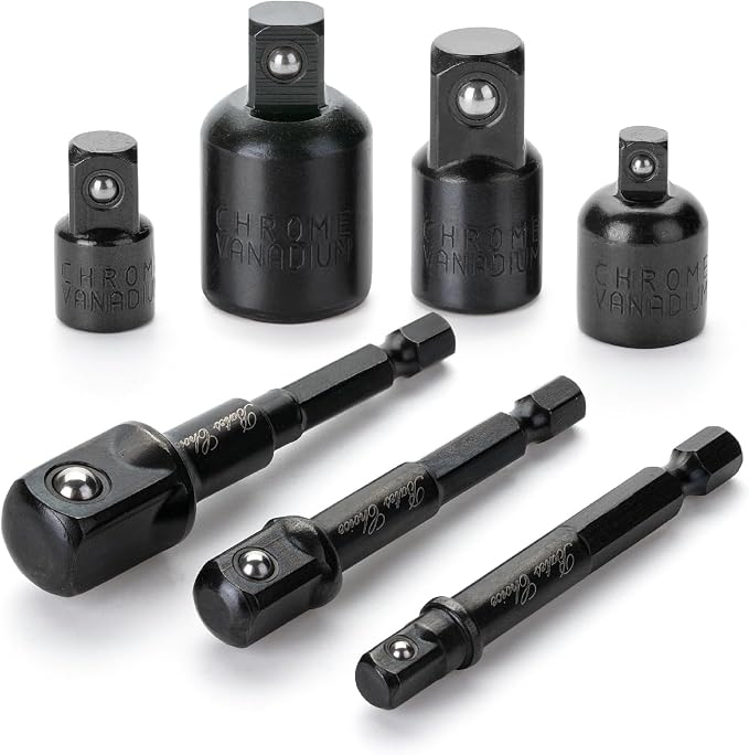 Bates- Impact Extension and Socket Adapter Set, 1/4" Hex Shank Drill Extension by BatesChoice