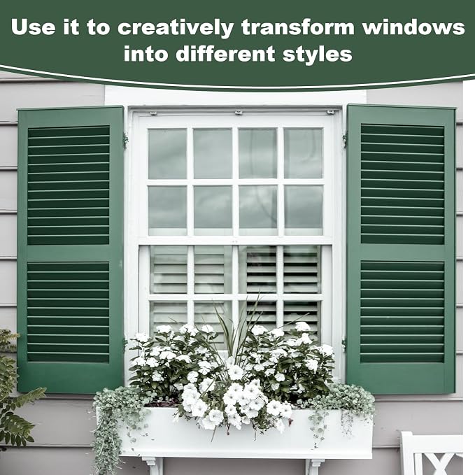 Storystore Peel & Stick Window Grid Kit, 0.59" x36 FT White TPE Window Trim | - Image 6