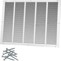 Howeall 25"W x 20"H Steel Return Air Grille, Air Return Vent Cover by Howeall
