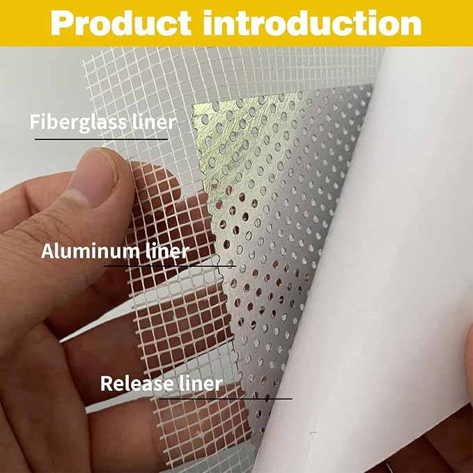 12 X 12 Inch Drywall Repair Kit, Wall Repair Patch Kits - Image 3