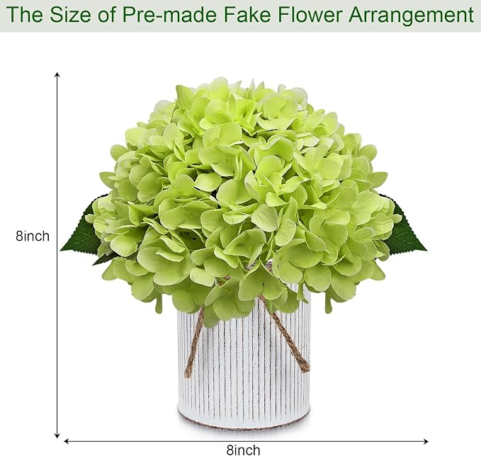Light Green Flower Table Centerpieces - Image 2