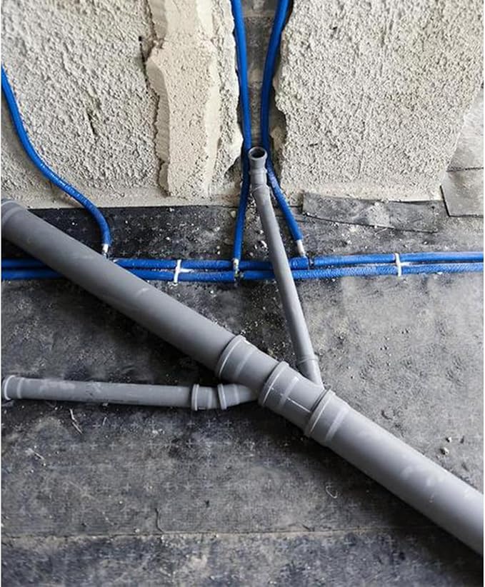 2Pcs 2 Inch Grey Electrical Conduit PVC Pipe 17" Long Sch40 PVC Rigid Tube - Image 7