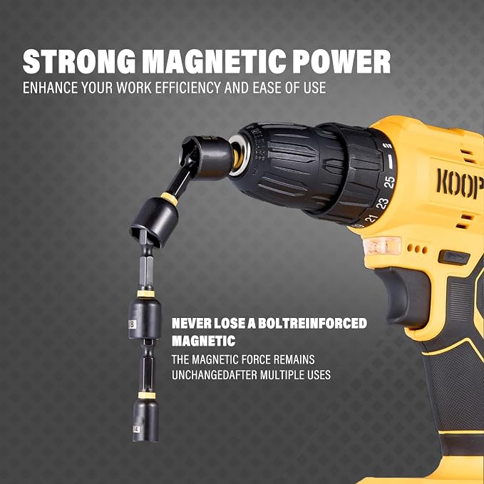 80PSC Magnetic Nut Driver Set Metric & SAE - Image 3