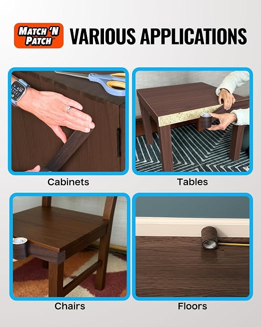 MATCH 'N PATCH Wood Grain Repair Tape - Image 4