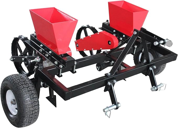 3-Point Corn and Bean Planter | Includes 13 Inch Pneumatic Wheels by FieldTuff