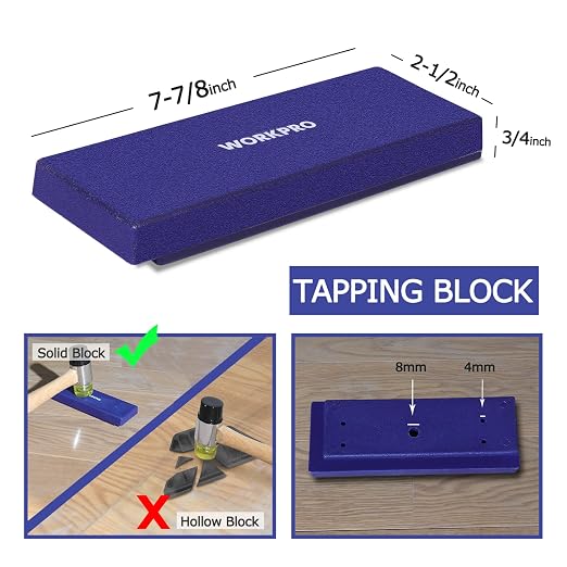 WORKPRO Laminate Wood Flooring Tool Kit, Installation Accessories Set | - Image 4