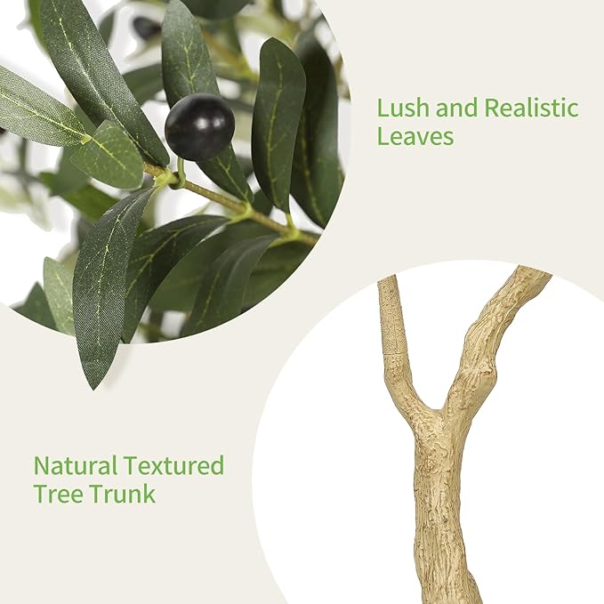 5ft Olive Trees Artificial Indoor - Image 4