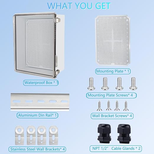 Waterproof Junction Box, ABS Plastic Electrical Box - Image 6