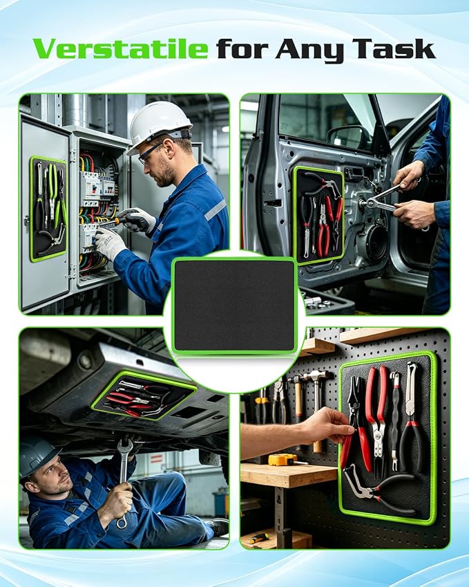 Magnetic Tool Mat & Holder | 12.8"x9.8" Flexible Magnetic Tray - Image 4