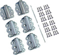 Door Spring Hinges, Zinc Plated, 2 Set, Made in Taiwan by QCAAHardware