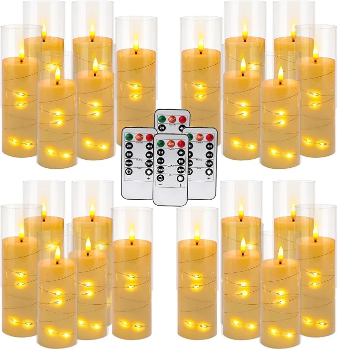 24 Pcs LED Flameless Candles - Image 2