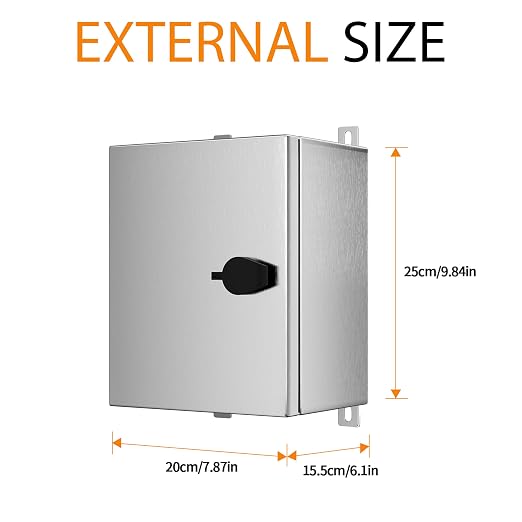 Stainless Steel Enclosure, IP65 Waterproof Electrical Box - Image 5