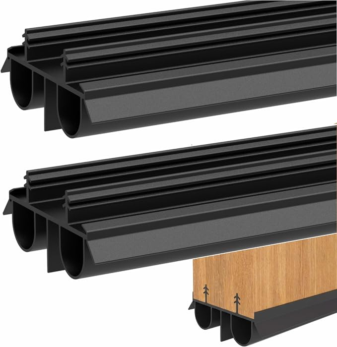 Exterior Door Sweep – 36 Inch Kerf Weather Stripping by HUVOTOSIUS
