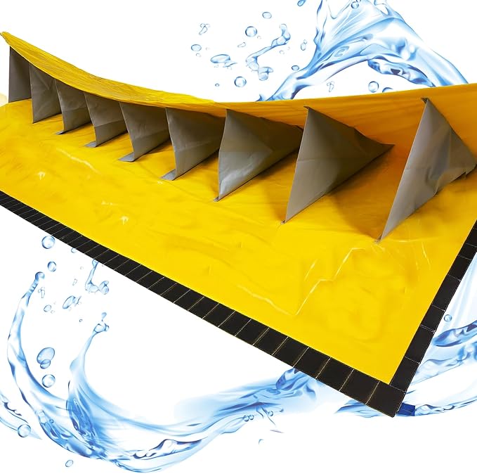Flood Protection Self-Rising Water Gate Flood Barrier by Unknown